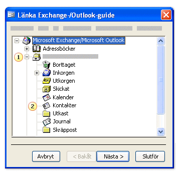 Importera Exchange-/Outlook-guide