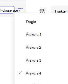 Välj betyg