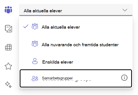 grupper med elever