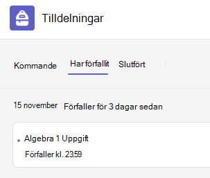 har förfallit