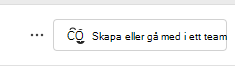 Skärmbild av ansluta till team.