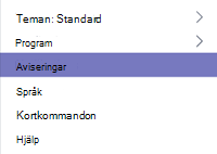Aviseringar