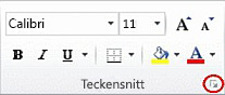Dialogruteikonen i gruppen Tecken