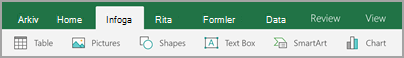 Fliken Infoga