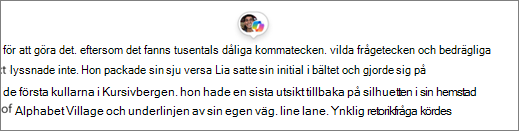 Sidor i Copilot identifierar författare och Copilot