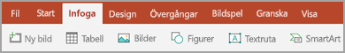 Fliken Infoga