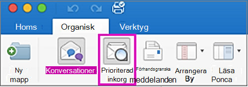 Prioriterad inkorg