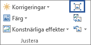 Ikonen Komprimera bilder utan etikett