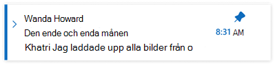 Fästa e-postmeddelanden i nya Outlook för Windows
