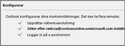 Sida tre i guiden för nya konton
