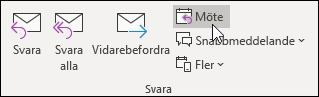 Svara med möte