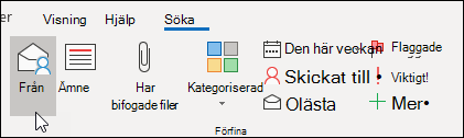 Sök från