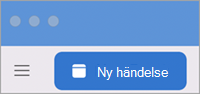 Outlook Mac Ny händelse