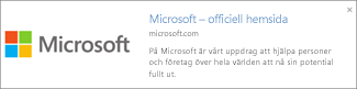 Länkförhandsvisning