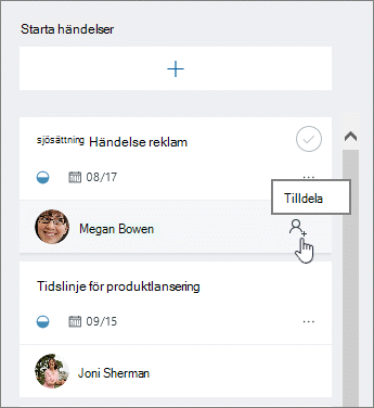 Acceptera upp till 11 medlemmar i en aktivitet