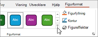Knappen Figurformat mer