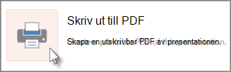 Skriva ut bilder i PDF-format