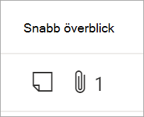 Snabb utsikt på resurser