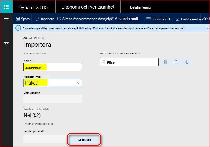 Den här bilden visar hur du konfigurerar funktionen Elektroniska meddelanden.