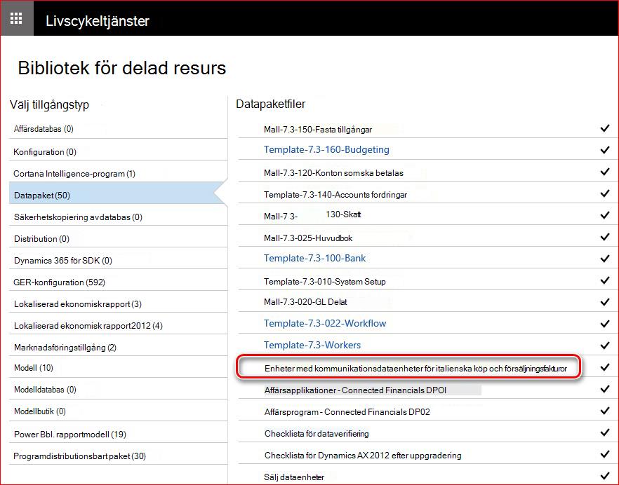 Den här bilden visar hur du konfigurerar funktionen Elektroniska meddelanden.