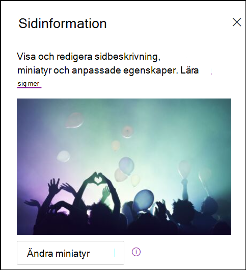 skärmbild av ändringsminiatyr