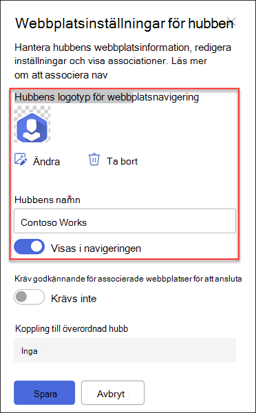 skärmbild av navets navigeringslogotyp