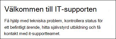 Förhandsgranskning av webbdelen Text.