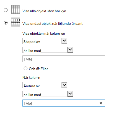 Filter med [Jag]