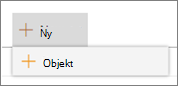 Nytt objekt