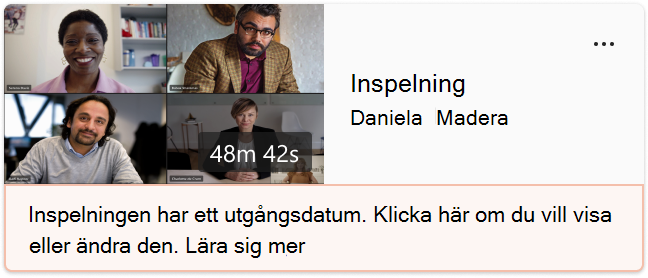 Utgångsdatum Inspelning Chiclet