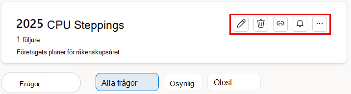 redigera ett ämne som du har lagt till i en konversation