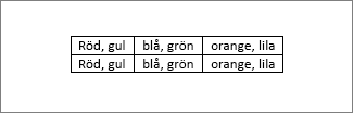 Tabell