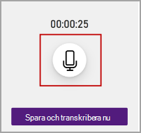 transkribera mikrofon