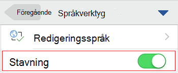 Stavningskontroll