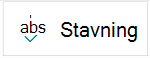 Stavning