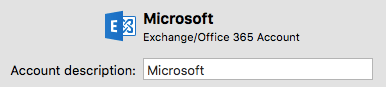ชนิดบัญชีผู้ใช้ Outlook