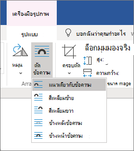 ตัวเลือกตัดข้อความ