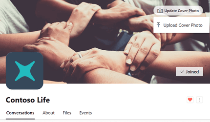 รูปหน้าปกชุมชน Yammer