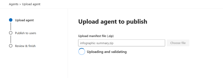 สกรีนช็อตที่แสดงผลลัพธ์การตรวจสอบแพคเกจในศูนย์การจัดการ Microsoft 365