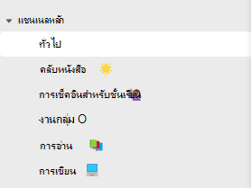สกรีนช็อตของแชนเนล