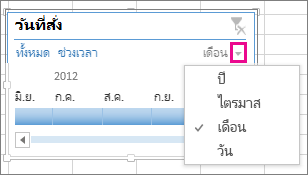 ลูกศรระดับเวลา
