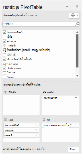 Pivot Table