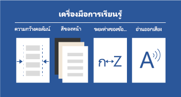 เครื่องมือสำหรับการเรียนรู้ที่พร้อมใช้งานสี่รายการที่ทำให้เอกสารอ่านได้ง่ายขึ้น