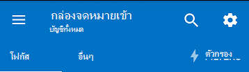 สลับไปยังมุมมองที่โฟกัส