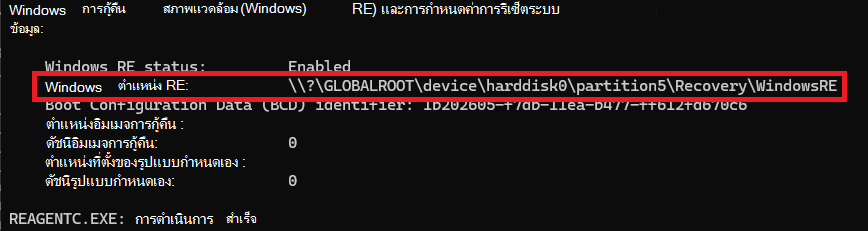 REAgentC Information Command