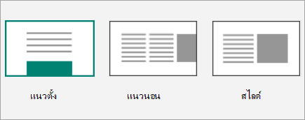 สกรีนช็อตของรูปขนาดย่อเค้าโครง Sway