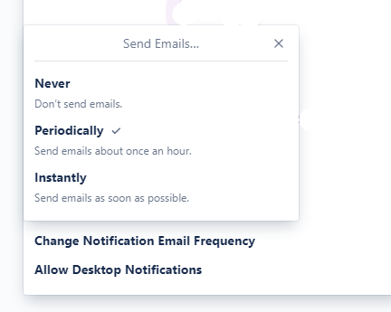 การตั้งค่าการแจ้งเตือนตัวยึด Trello