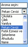 Form birleşik giriş kutusu denetimi örneği