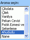 Form liste kutusu denetimi örneği