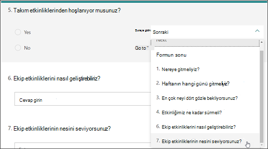 Başka bir sorunun cevabını temel alan diğer sorulara dallar oluşturun